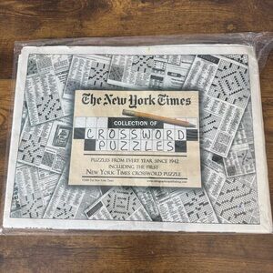The New York Times Collection Of Crossword Puzzles Newspaper Pages‎ Complete